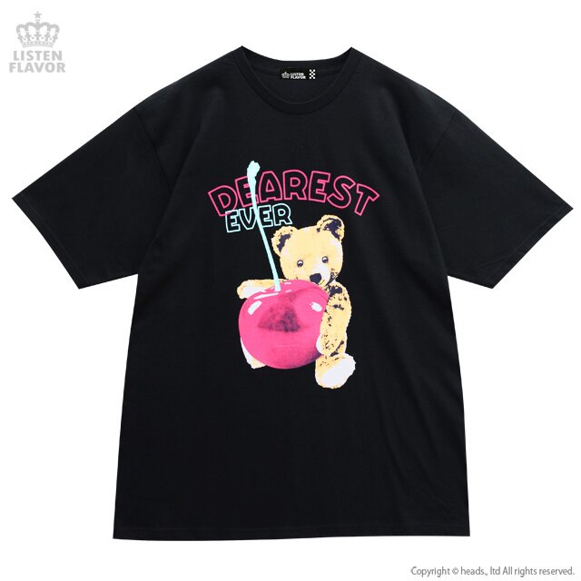 LISTEN FLAVOR Dearest Cherry Bear Big T-Shirt - Tokyo Otaku Mode (TOM)