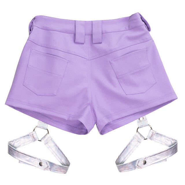LISTEN FLAVOR Light Purple Shorts w/ Harness Garter Belt: Listen Flavor - Tokyo Otaku Mode (TOM) LISTEN FLAVOR Light Purple Shorts w/ Harness Garter Belt: Listen Flavor - Tokyo Otaku Mode (TOM)