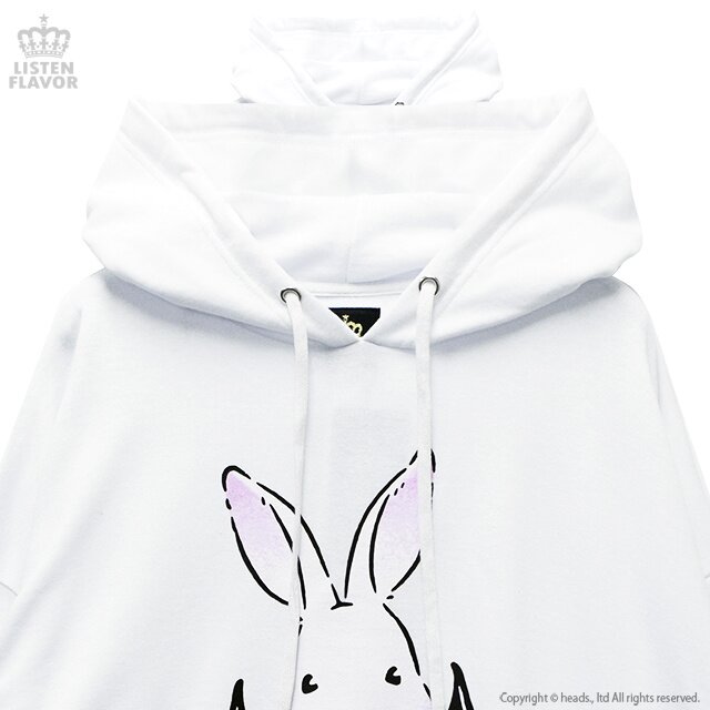 LISTEN FLAVOR Evil Bunny Hoodie - Tokyo Otaku Mode (TOM)