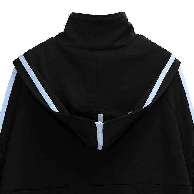 LISTEN FLAVOR 1-Up Heart Sailor Jersey Hoodie: Listen Flavor