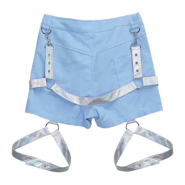 LISTEN FLAVOR Shorts w/ Harness Garter Belt L Size: Listen Flavor
