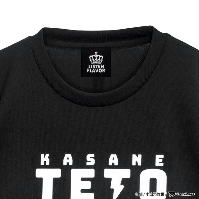 LISTEN FLAVOR Kasane Teto Long Sleeve T-Shirt Black - Tokyo Otaku