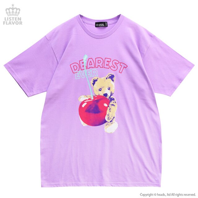 LISTEN FLAVOR Dearest Cherry Bear Big T-Shirt - Tokyo Otaku Mode (TOM)