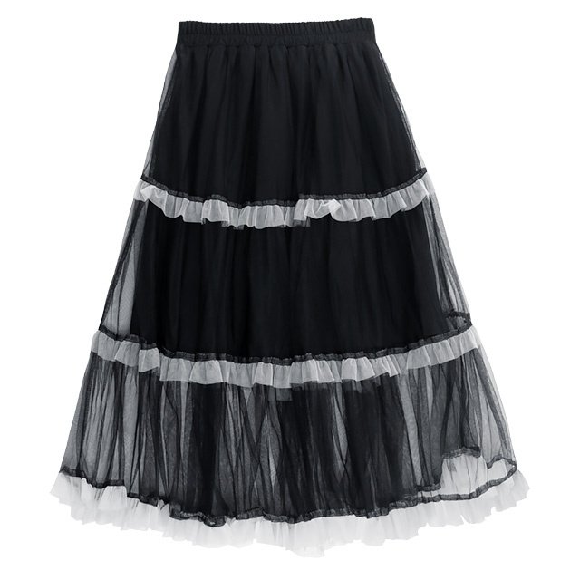 LISTEN FLAVOR Tulle Tiered Skirt - Tokyo Otaku Mode (TOM)