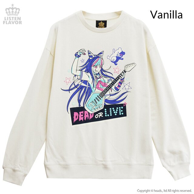 LISTEN FLAVOR Danganronpa Dead or Live Ibuki Mioda Sweatshirt - Tokyo ...