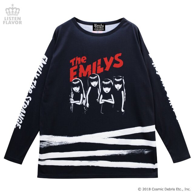 LISTEN FLAVOR The Emilys Long Sleeve Big Cutsew: Listen Flavor