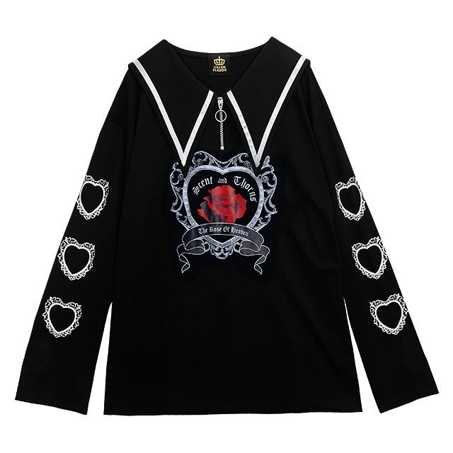LISTEN FLAVOR Heaven Rose Sailor Top: Listen Flavor - Tokyo Otaku