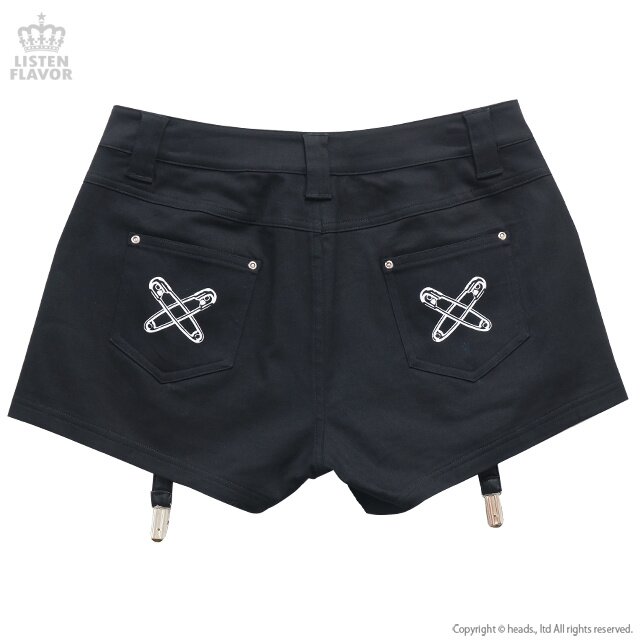 LISTEN FLAVOR Harness Shorts - Tokyo Otaku Mode (TOM)
