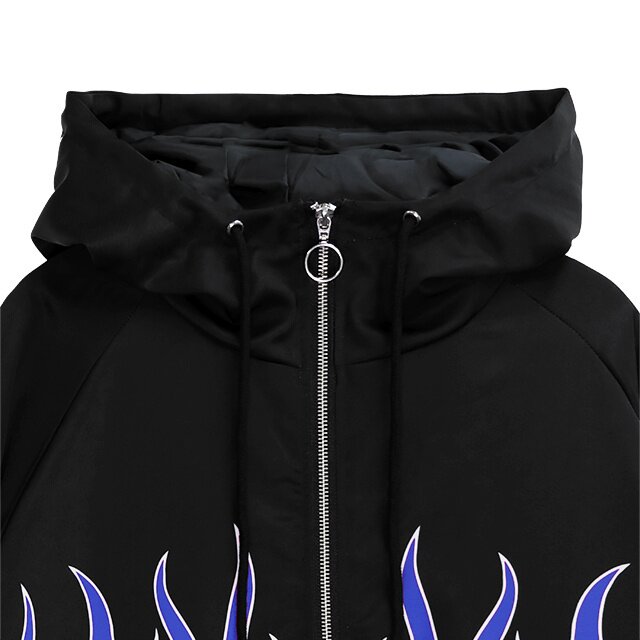 リッスンフレーバー　ファイヤーアノラックジャケット LISTEN FLAVOR Fire Anorak Jacket - Tokyo Otaku Mode (TOM)