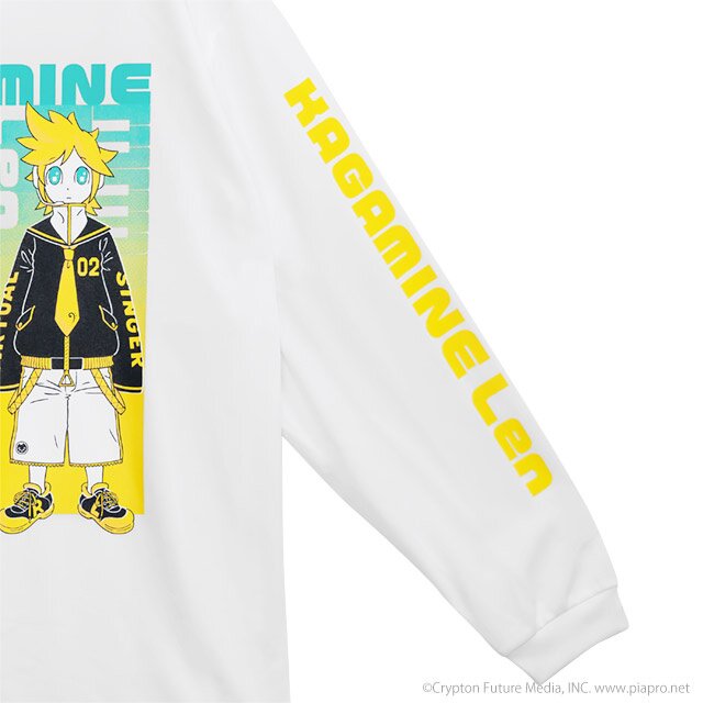 LISTEN FLAVOR Kagamine Rin/Len Long Sleeve T-Shirt: Listen