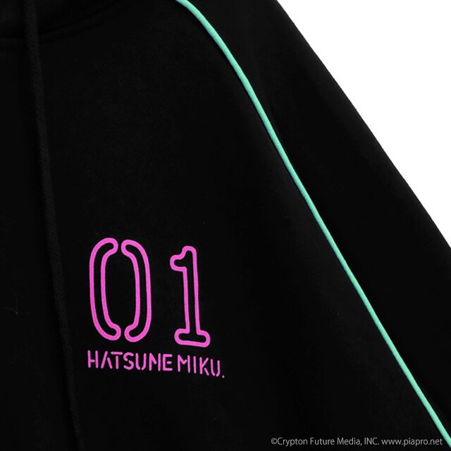 LISTEN FLAVOR 2022 Hatsune Miku Collaboration Hatsune Miku Zip Hoodie: Listen  Flavor - Tokyo Otaku Mode (TOM)