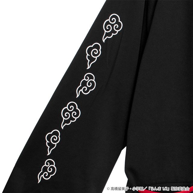 LISTEN FLAVOR Ranma 1/2 Collaboration China Jersey Hoodie Black