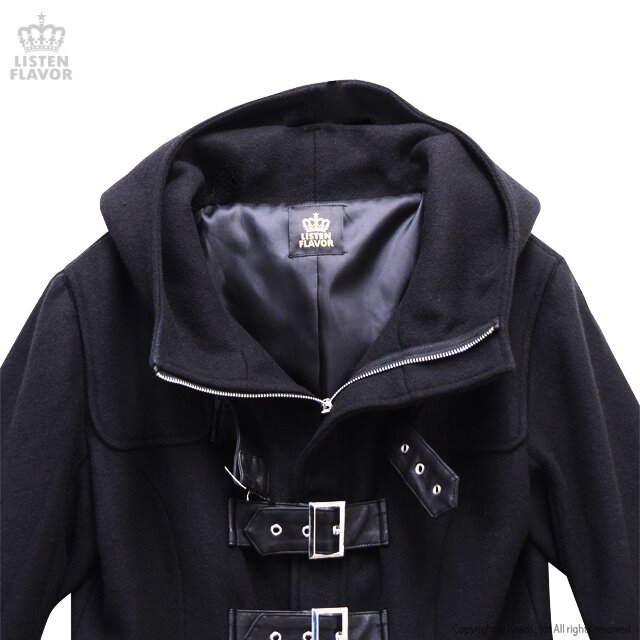 LISTEN FLAVOR Magic Robe Triple Belt Coat: Listen Flavor