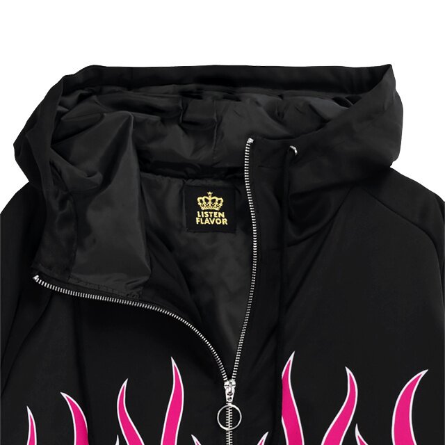 リッスンフレーバー　ファイヤーアノラックジャケット LISTEN FLAVOR Fire Anorak Jacket - Tokyo Otaku Mode (TOM)