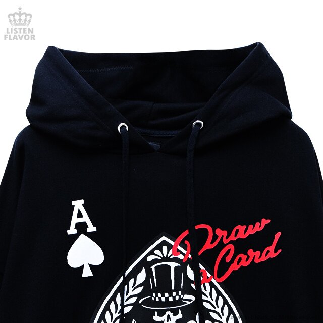LISTEN FLAVOR Ace of Spades Hoodie Listen Flavor Tokyo Otaku Mode (TOM)