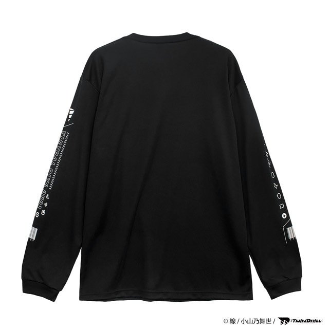 LISTEN FLAVOR Kasane Teto Long Sleeve T-Shirt Black - Tokyo Otaku