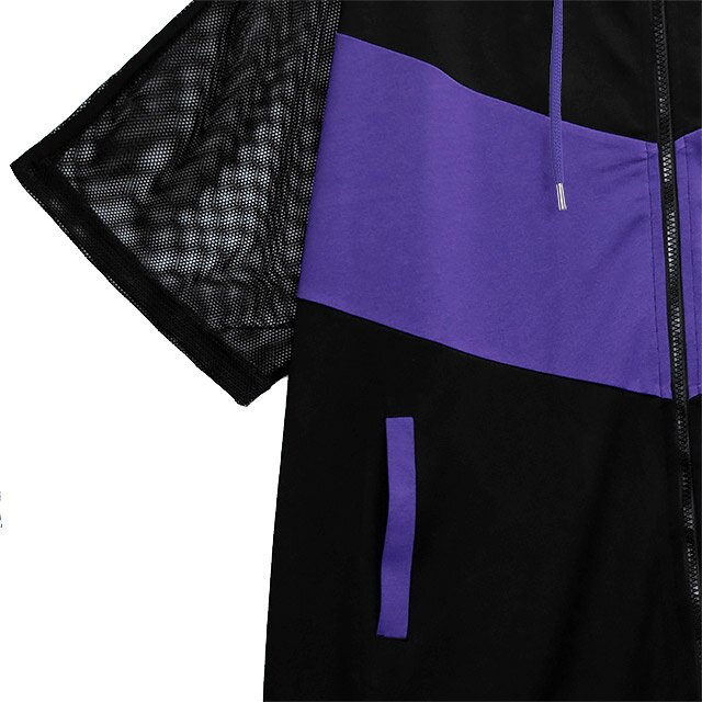 LISTEN FLAVOR Cat Ear Capsule Mesh Jersey Hoodie: Listen LISTEN FLAVOR Cat Ear Capsule Mesh Jersey Hoodie: Listen