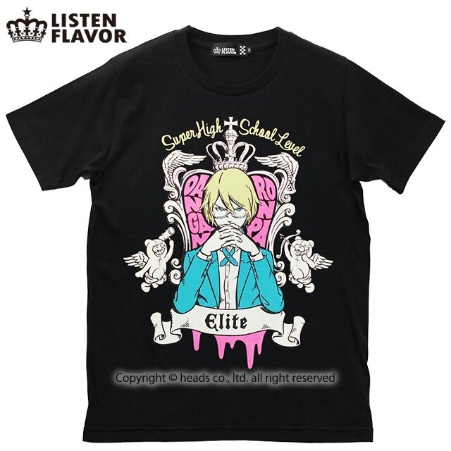 LISTEN FLAVOR Ultimate Affluent Progeny Byakuya Togami T-Shirt: Listen ...