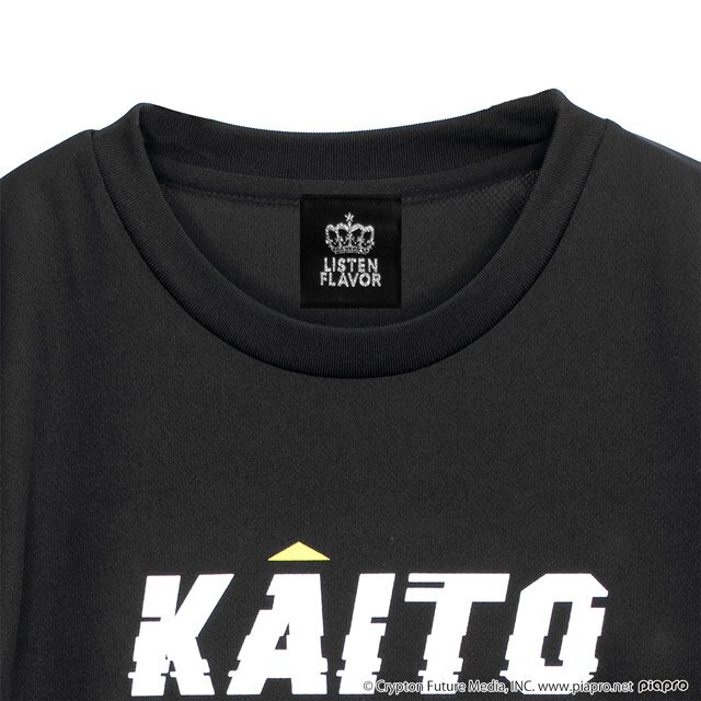 LISTEN FLAVOR Kaito Long Sleeve T-Shirt Black: Listen Flavor