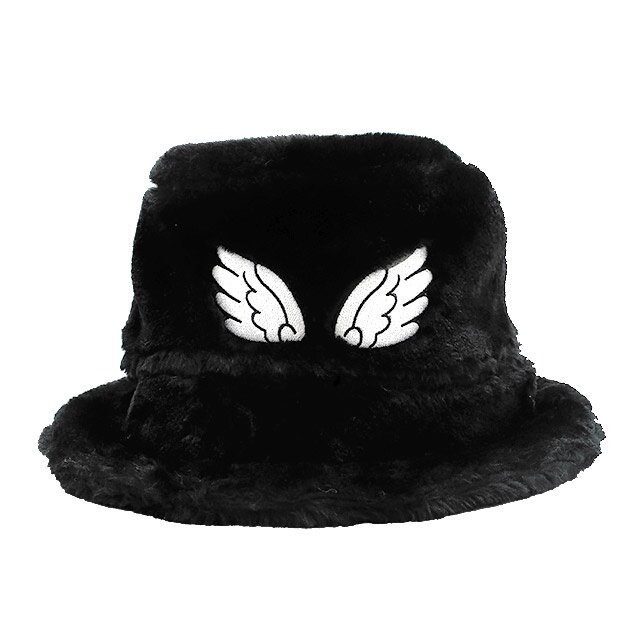 LISTEN FLAVOR Angel Wings Fur Bucket Hat: Listen Flavor - Tokyo