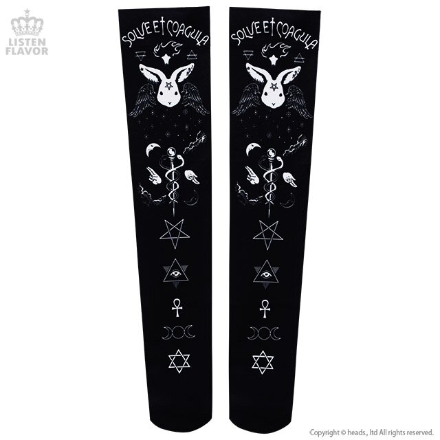 LISTEN FLAVOR Occultic Knee-High Socks - Tokyo Otaku Mode (TOM)