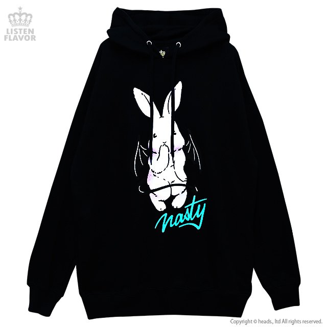 LISTEN FLAVOR Evil Bunny Hoodie - Tokyo Otaku Mode (TOM)