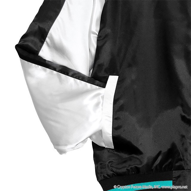 LISTEN FLAVOR Hatsune Miku Sukajan Jacket Black: Listen