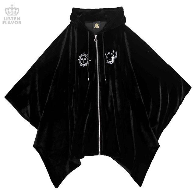 トップス 00s L.G.B. poncho hoodie japanese label $_12.JPG?set_id=880000500F