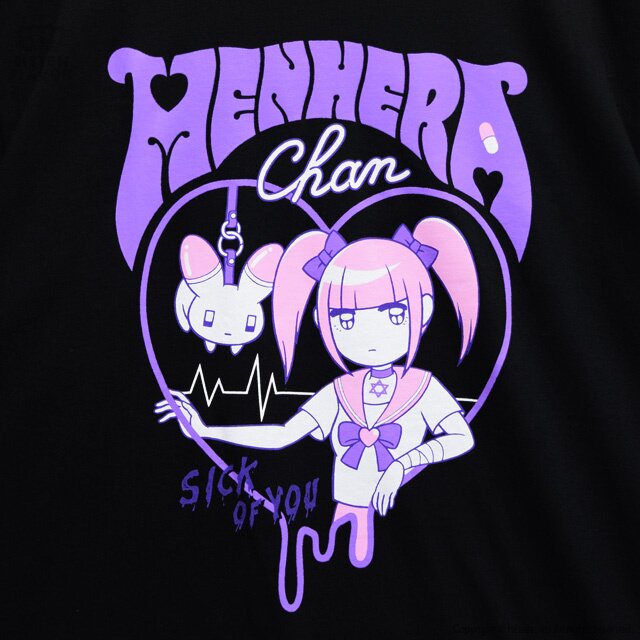 LISTEN FLAVOR 2017 Menhera-chan Collaboration Vol. 2: Moonlight T-Shirt:  Listen Flavor - Tokyo Otaku Mode (TOM)