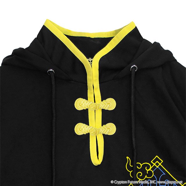 LISTEN FLAVOR Kagamine Rin & Len China Hoodie Black - Tokyo