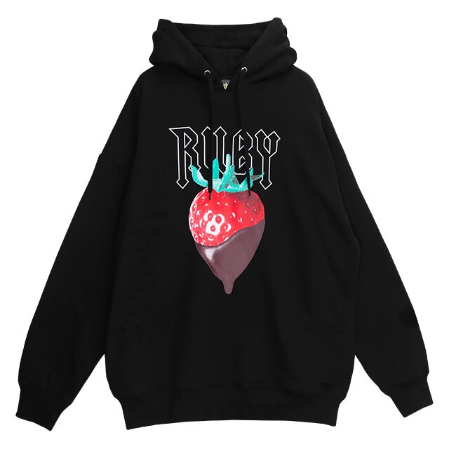 LISTEN FLAVOR Strawberry Chocolate Hoodie Listen Flavor Tokyo