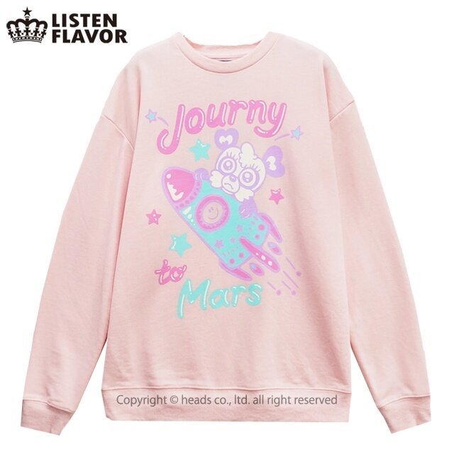 Haruka Kurebayashi x LISTEN FLAVOR Odekake Panda-chan Sweatshirt ...