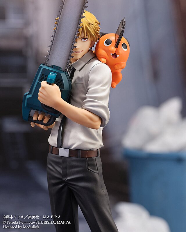 CHAINSAW MAN Figure Denji ＆ Pochita