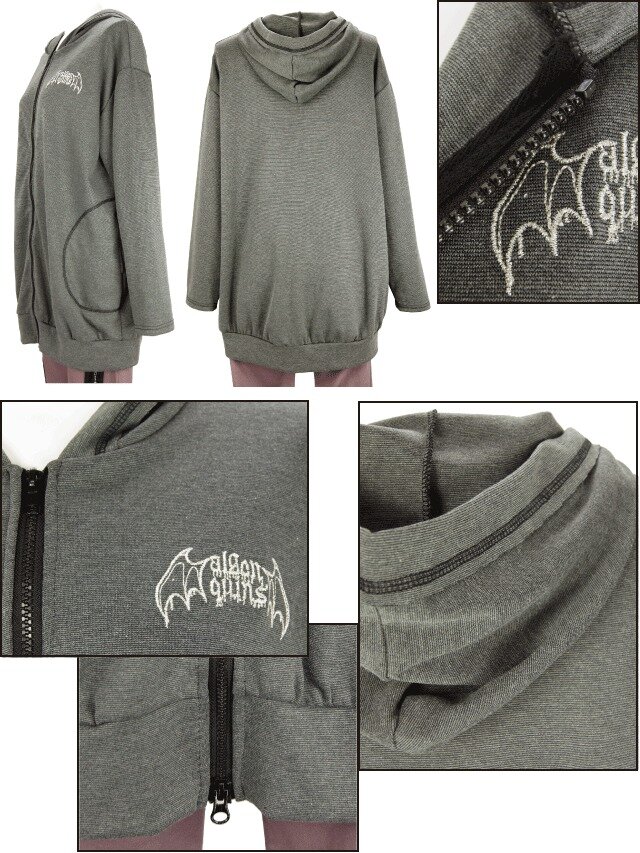 ALGONQUINS Long Hoodie: ALGONQUINS - Tokyo Otaku Mode (TOM)