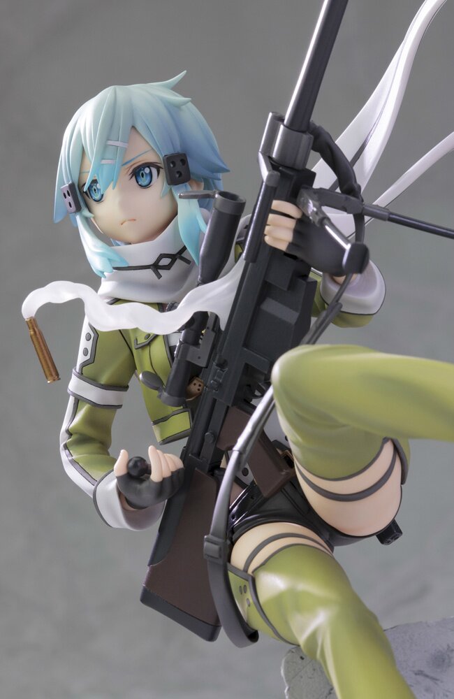 Sword Art Online II Sinon -Phantom Bullet- 1/8 Scale Figure (Re-run)