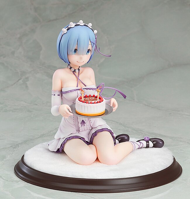 Re:Zero] Rem: Birthday Cake Ver. Figure: KADOKAWA - Tokyo Otaku
