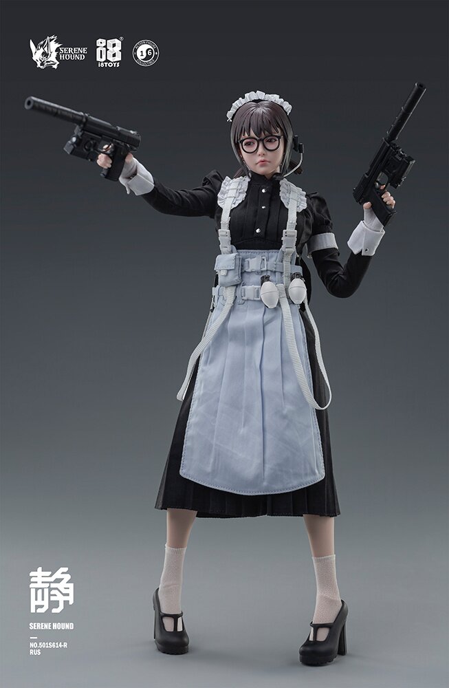 Serene Hound Series 501S614-R Cerberus Maid Team Rus 1/6 Scale