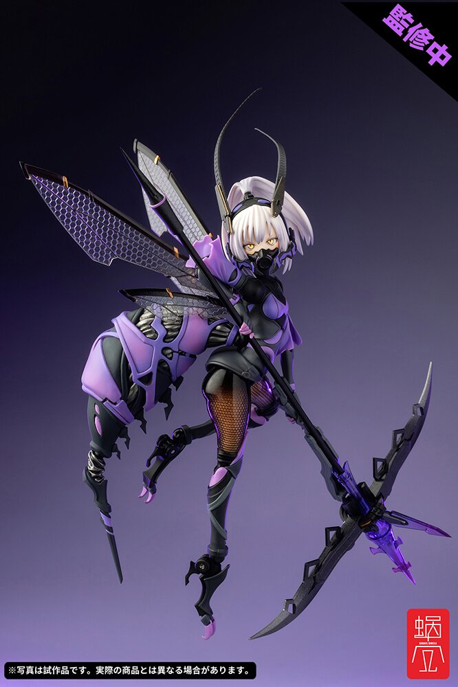 ARGIDAE GIRL BEE-04R ルリリン 1/12 Bee-04R Argidae Girl Ruririn 1/12 Scale Action Figure: Snail