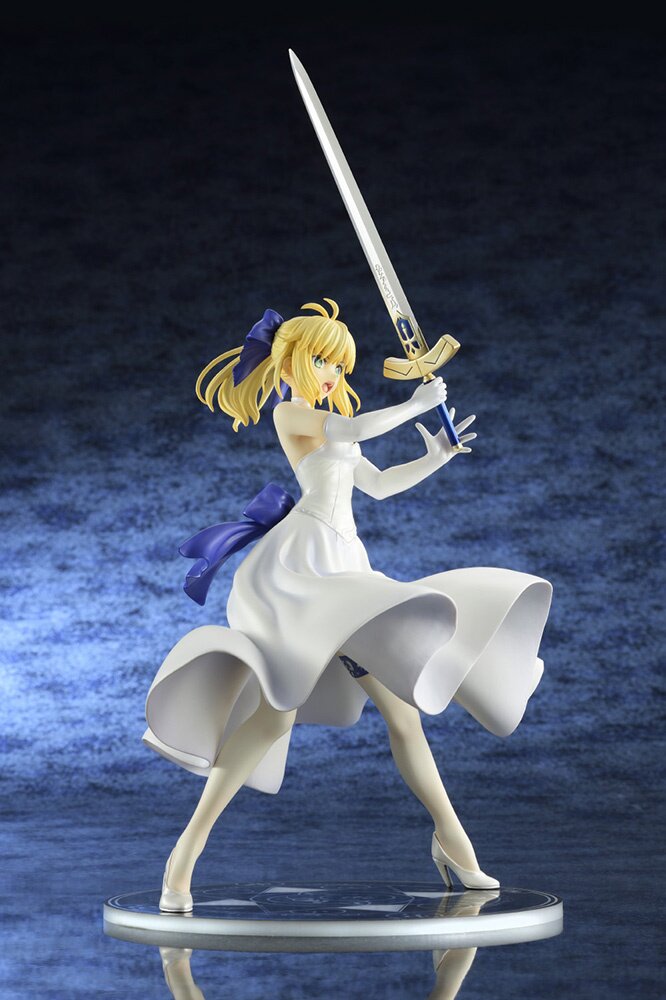 Fate/stay night: Unlimited Blade Works Saber: White Dress Renewal Ver. 1/8  Scale Figure