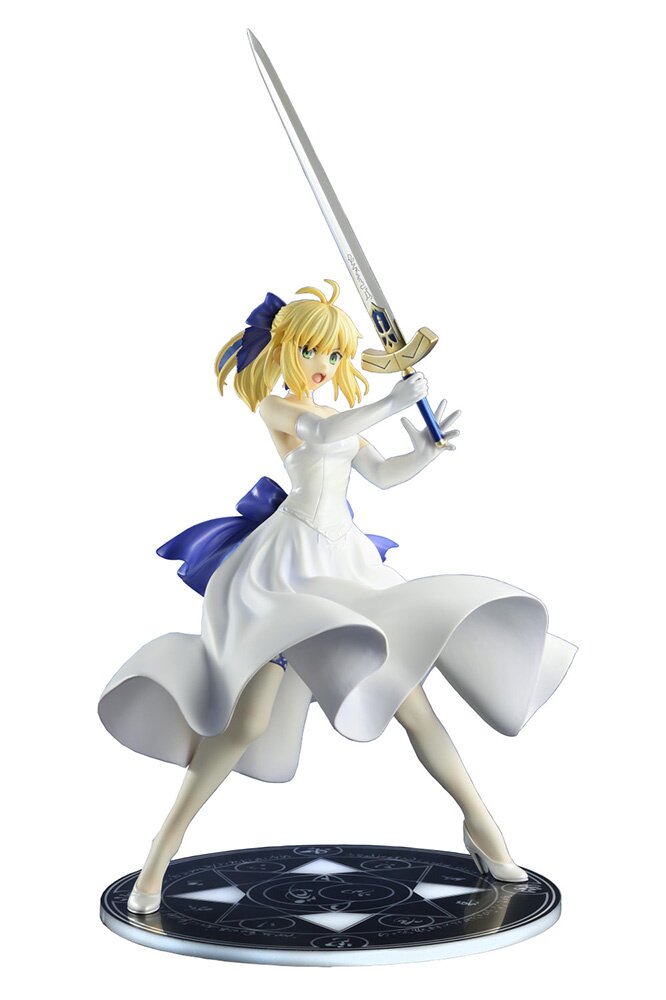 Fate/stay night: Unlimited Blade Works Saber: White Dress Renewal Ver. 1/8  Scale Figure