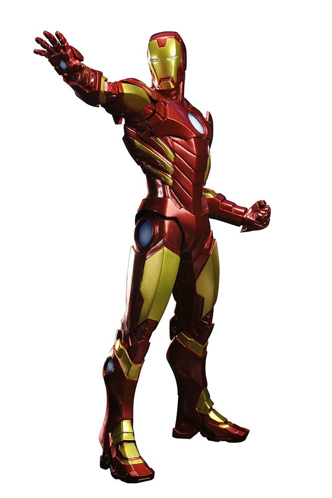 #07 IRON MAN MARVEL NOW!ver.(RED × GOLD) Marvel Now RE:EDIT #07 Iron Man (Red & Gold) Figure