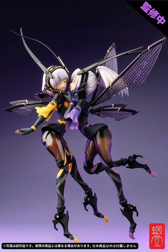 Bee-04R Argidae Girl Ruririn 1/12 Scale Action Figure: Snail