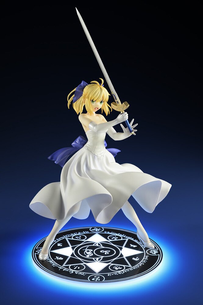 Fate/stay night: Unlimited Blade Works Saber: White Dress Renewal Ver. 1/8  Scale Figure