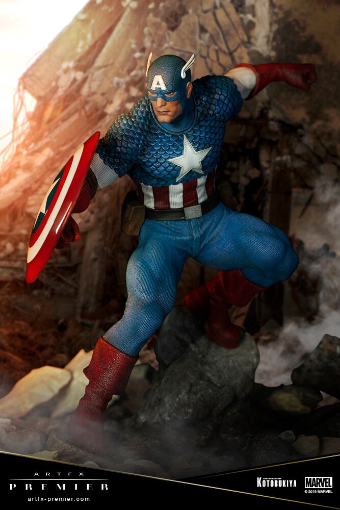 ARTFX PREMIER キャプテン・マーベル MARVEL UNIVERSE Captain Marvel ARTFX Premier Statue by Kotobukiya | Sideshow