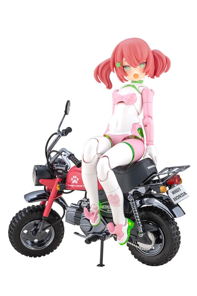 Megami Device Puni☆Mofu Racing Mao w/ Honda Z50J-1 Monkey