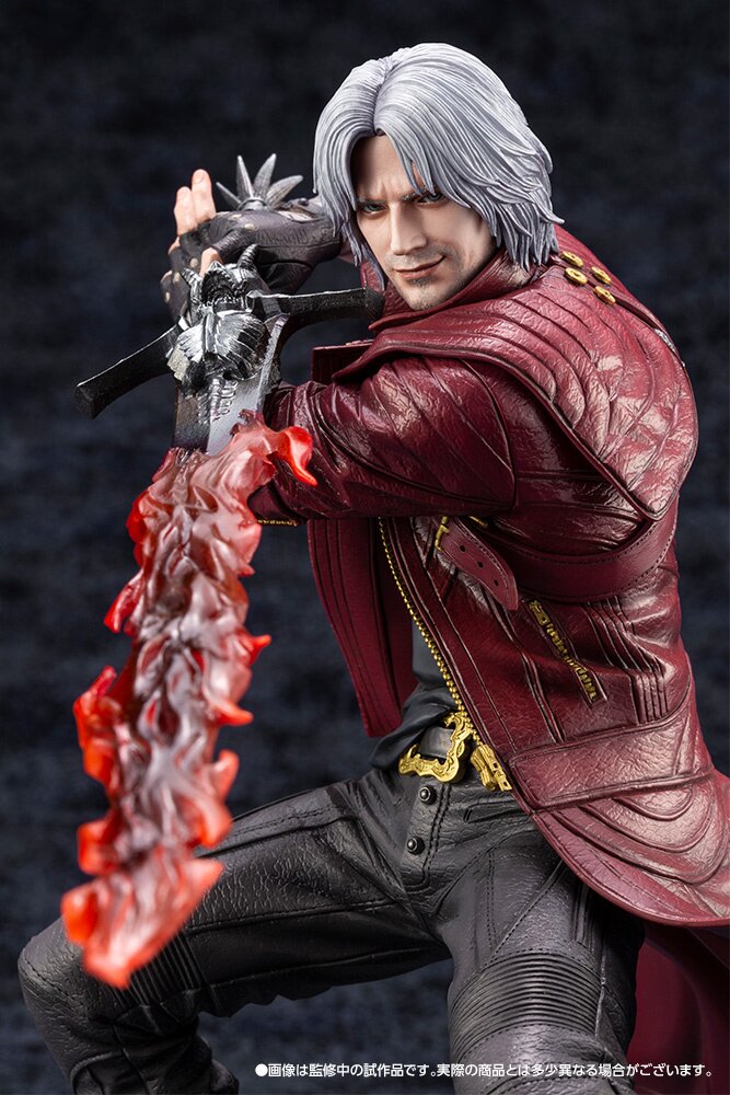 KOTOBUKIYA Devil May Cry 4 DANTE ArtFX Statue Figure (NEW)