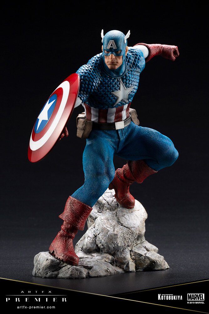 Marvel universe deals captain america figure