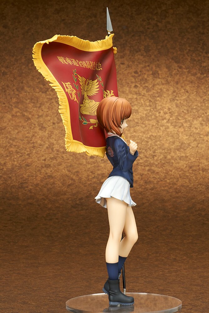 Girls und Panzer der Film Miho Nishizumi National High School Sensha-do  Tournament Championship Flag Ver. 1/7 Scale Figure