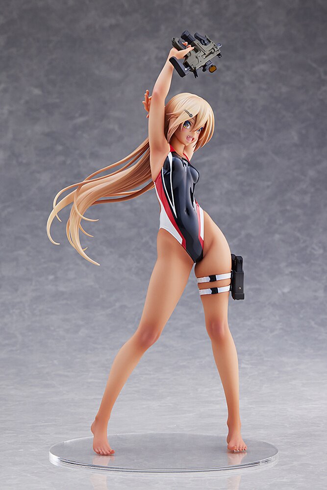 ARMSNOTE Kouhai-chan フィギュア Arms Note Kouhai-chan of the Swim Team: Red Line Swimsuit