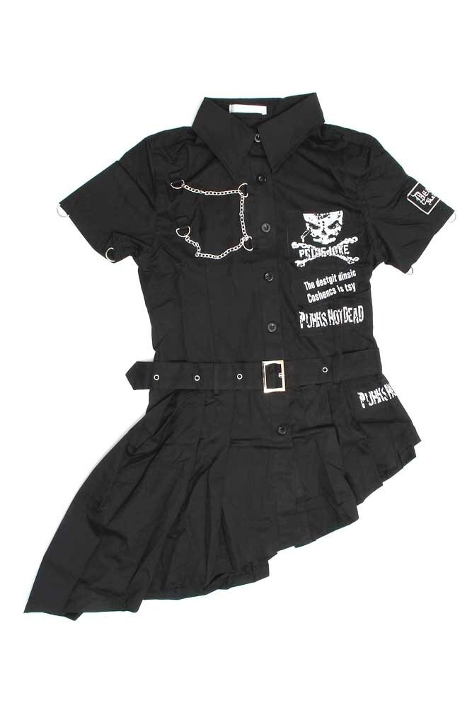 ACDC RAG Asymmetrical Dress: ACDC RAG - Tokyo Otaku Mode (TOM)